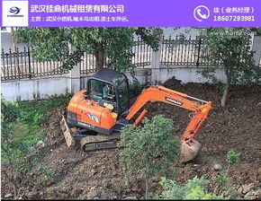 工程小挖機啄木鳥出租 桂鼎機械租賃 推薦商家